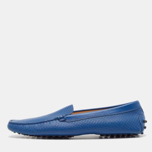 Tod's Blue Leather Slip on Loafers Size 40 - Tod's - Modalova