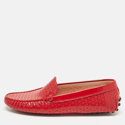 Tod's Red Patent Leather Penny Loafers Size 36 - Tod's - Modalova