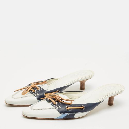White Leather Mules Size 38 - Tod's - Modalova