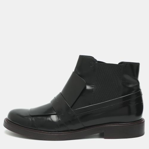 Size 36 Elastane and Leather Ankle Length Boots - Tod's - Modalova
