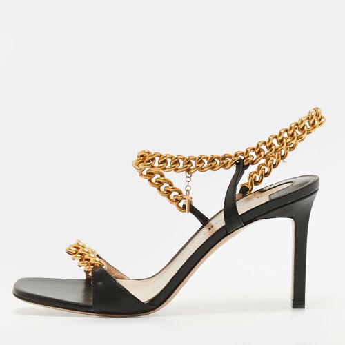 Padlock Size 36 Leather Ankle Strap Sandals - Tom Ford - Modalova