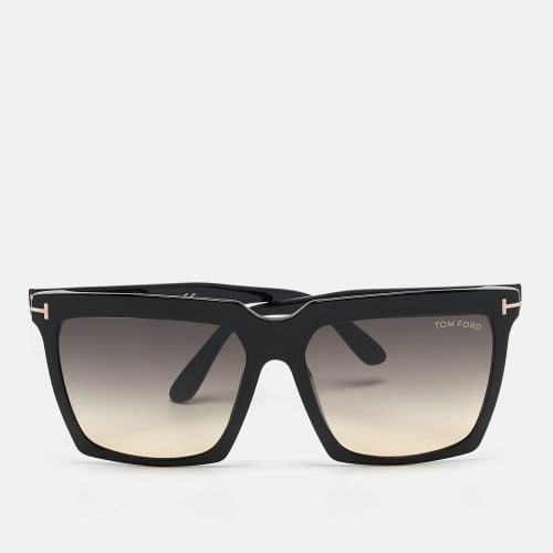 Tom Ford Black Gradient Sabrina-02 TF764 Square Sunglasses - Tom Ford - Modalova