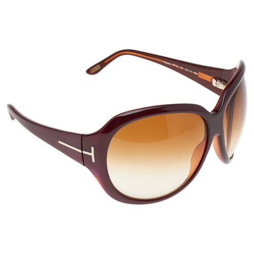 Tom Ford Purple/Brown Gradient TF65 Sabine Sunglasses - Tom Ford - Modalova