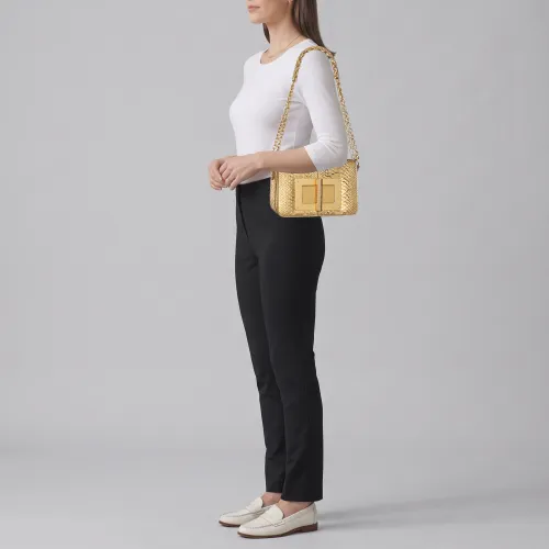 Natalia Medium Python Shoulder Bag - Tom Ford - Modalova