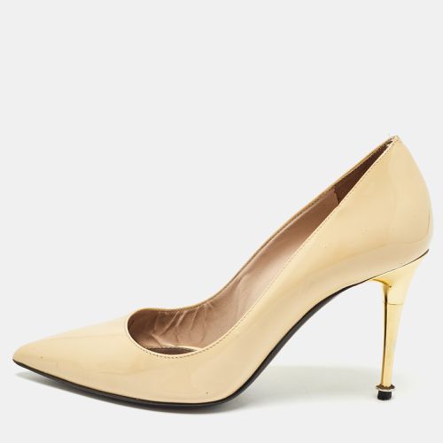 Tom Ford Beige Patent Leather Pointed Pumps Size 35 - Tom Ford - Modalova