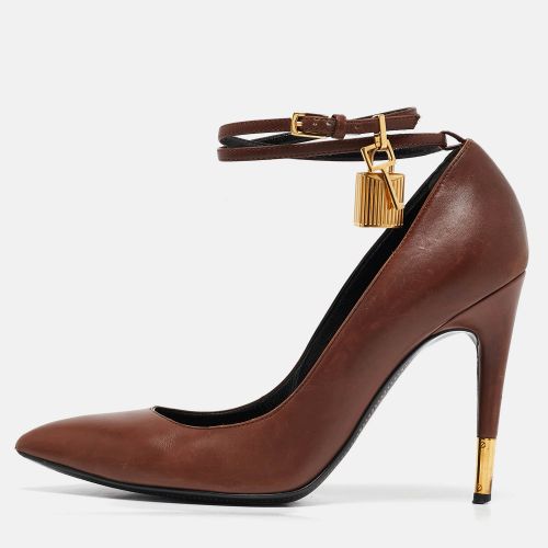 Leather Padlock Pumps Size 37.5 - Tom Ford - Modalova