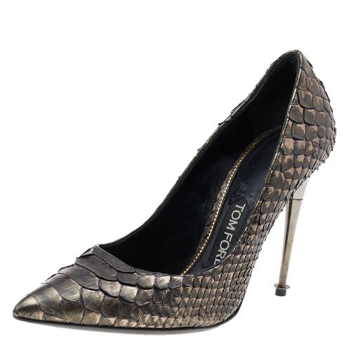 Python Pointed Toe Pumps Size 36.5 - Tom Ford - Modalova