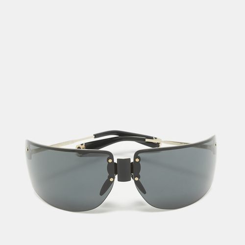 Tory Burch Black TY5015 Shield Sunglasses - Tory Burch - Modalova