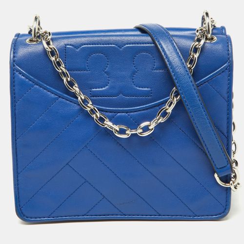 Tory Burch Blue Leather Alexa Shoulder Bag - Tory Burch - Modalova