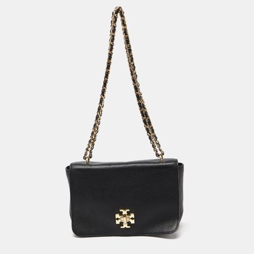 Tory Burch Navy Blue Leather Mercer Shoulder Bag - Tory Burch - Modalova