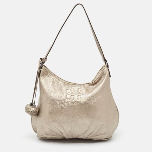 Leather Tassel Hobo - Tory Burch - Modalova