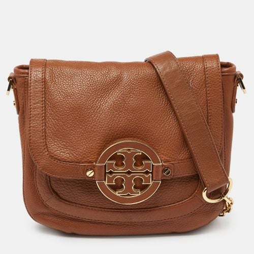 Tory Burch Brown Leather Amanda Crossbody Bag - Tory Burch - Modalova