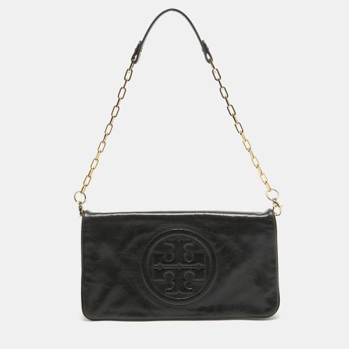 Tory Burch Black Leather Reva Chain Clutch - Tory Burch - Modalova