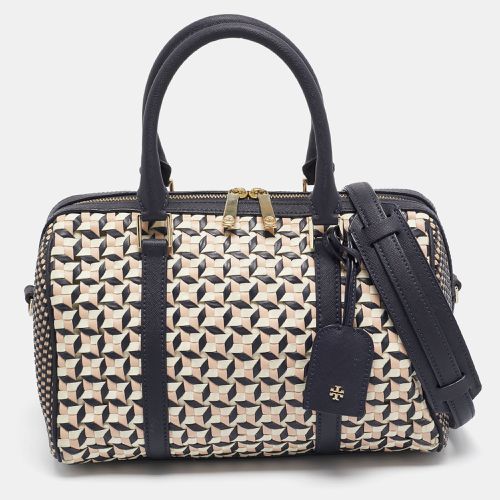 Tory Burch Multicolor Woven Leather Doreen Satchel - Tory Burch - Modalova