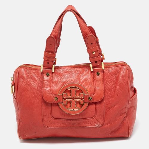 Leather Amanda Satchel - Tory Burch - Modalova