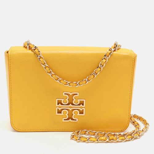 Leather Britten Shoulder Bag - Tory Burch - Modalova