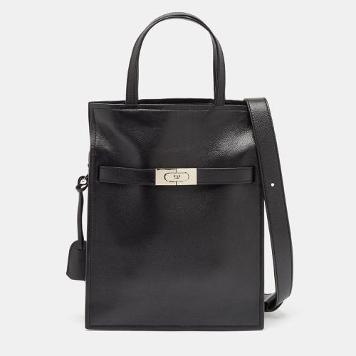 Tory Burch Black Leather Small Lee Radziwill Shopper Tote - Tory Burch - Modalova