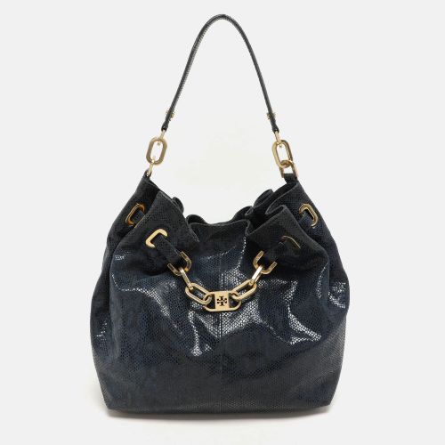 Python Embossed Leather Hobos - Tory Burch - Modalova