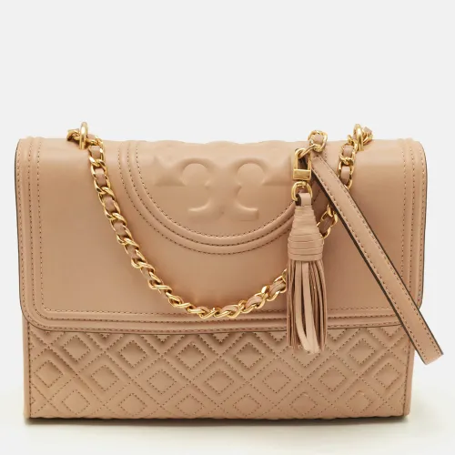 Fleming Medium Leather Shoulder Bag - Tory Burch - Modalova