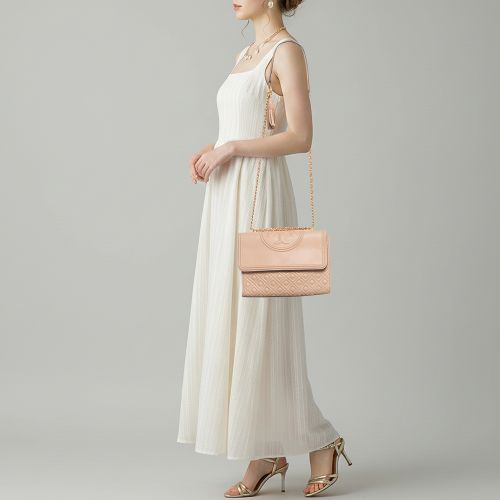 Fleming Medium Leather Shoulder Bag - Tory Burch - Modalova