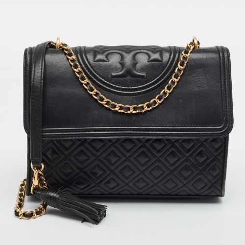 Fleming Medium Leather Shoulder Bag - Tory Burch - Modalova