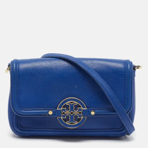 Amanda Leather Flap Shoulder Bag - Tory Burch - Modalova