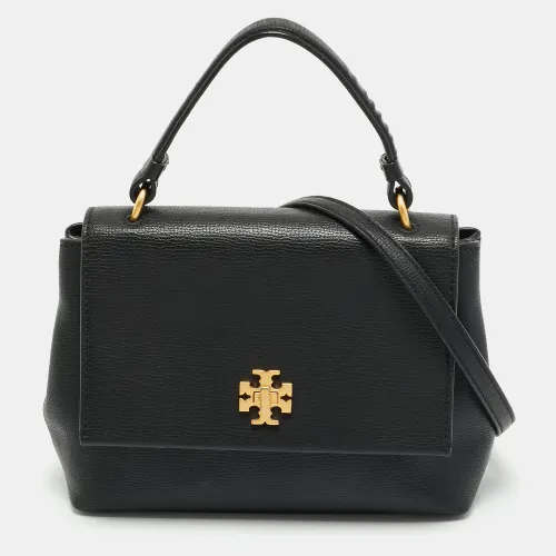 Leather Top Handle Bag - Tory Burch - Modalova