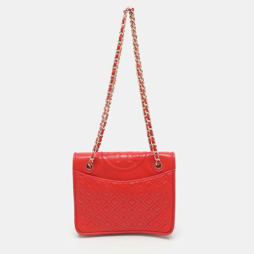 Fleming Medium Quilted Leather Shoulder Bag - Tory Burch - Modalova