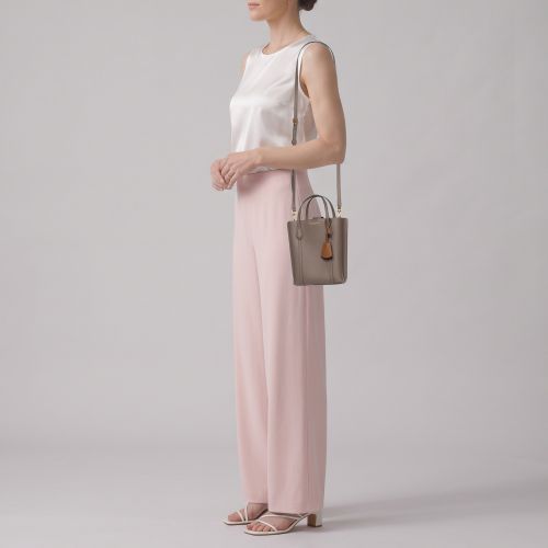 Perry Mini Leather Tote - Tory Burch - Modalova