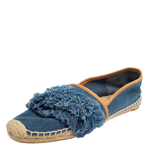 Denim Shaw Espadrille Flats Size 40.5 - Tory Burch - Modalova