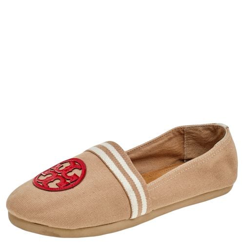 Tory Burch Multicolor Canvas and Patent Leather Espadrille Flats Size 37.5 - Tory Burch - Modalova