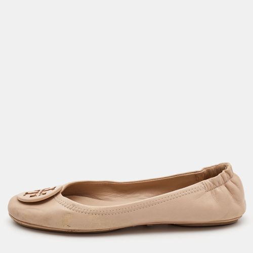 Tory Burch Beige Leather Caroline Ballet Flats Size 37.5 - Tory Burch - Modalova