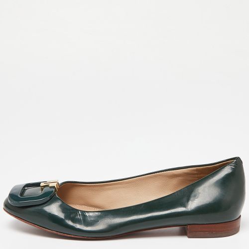 Tory Burch Green Patent Leather Ballet Flats Size 37 - Tory Burch - Modalova