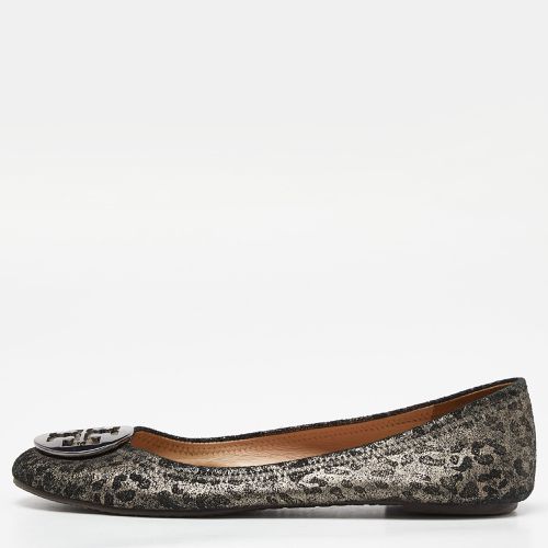 Printed Suede Luisa Micro Ballet Flats Size 40 - Tory Burch - Modalova