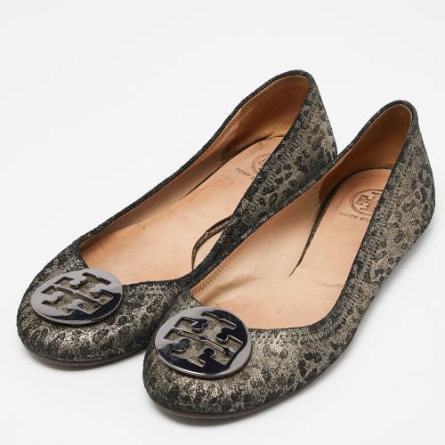 Printed Suede Luisa Micro Ballet Flats Size 40 - Tory Burch - Modalova