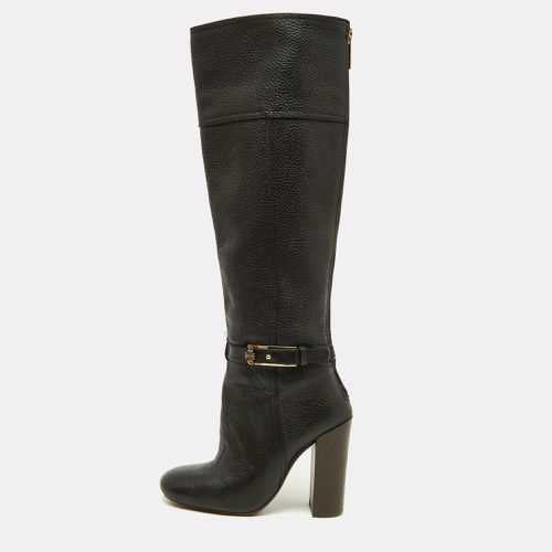 Tory Burch Black Leather Knee Length Boots Size 35.5 - Tory Burch - Modalova