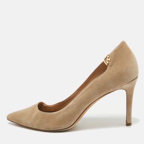 Tory Burch Beige Suede Elizabeth Pumps Size 39.5 - Tory Burch - Modalova