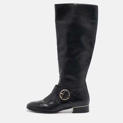 Tory Burch Black Leather knee Length Boots Size 39.5 - Tory Burch - Modalova