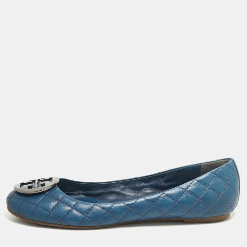 Tory Burch Blue Leather Ballet Flats Size 40 - Tory Burch - Modalova