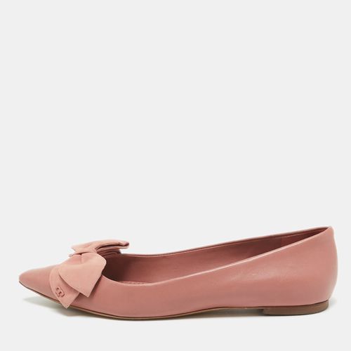 Tory Burch Pink Leather and Suede Ballet Flats Size 36.5 - Tory Burch - Modalova