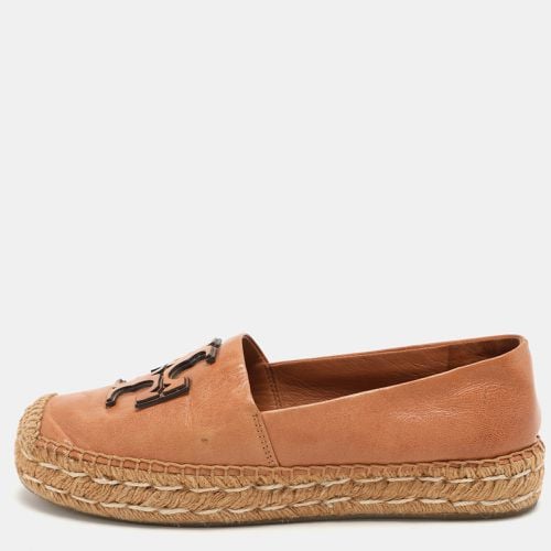 Tory Burch Brown Leather Espadrille Flats Size 37 - Tory Burch - Modalova