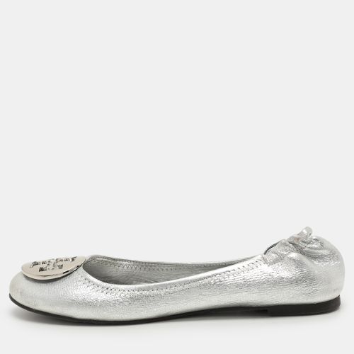 Leather Minnie Ballet Flats 37.5 - Tory Burch - Modalova