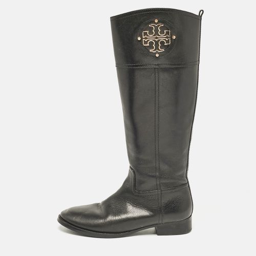 Tory Burch Black Leather Knee Length Boots Size 39.5 - Tory Burch - Modalova