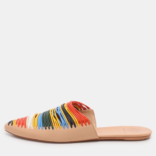 Tory Burch Multicolor Leather Rainbow Sienna Mules Size 38 - Tory Burch - Modalova