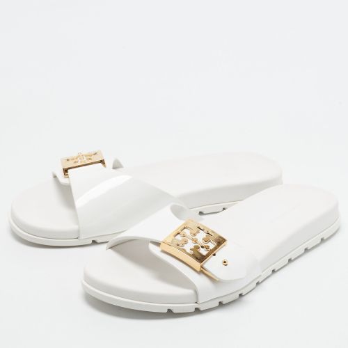 Mellow Size 36 Polyurethane Flat Slides - Tory Burch - Modalova