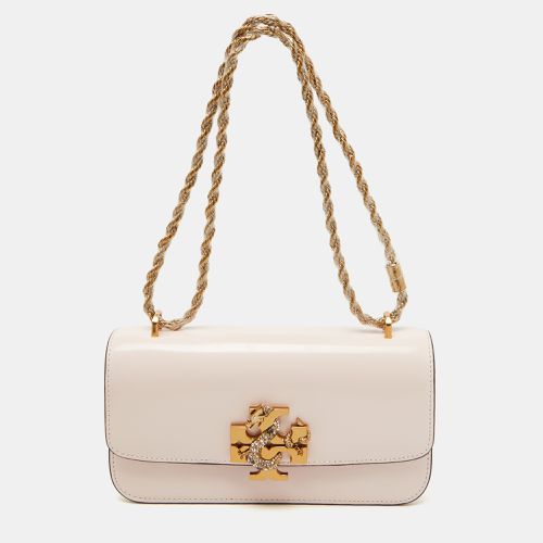 Tory Burch Light Pink Leather Eleanor Rectangular Shoulder Bag - Tory Burch - Modalova