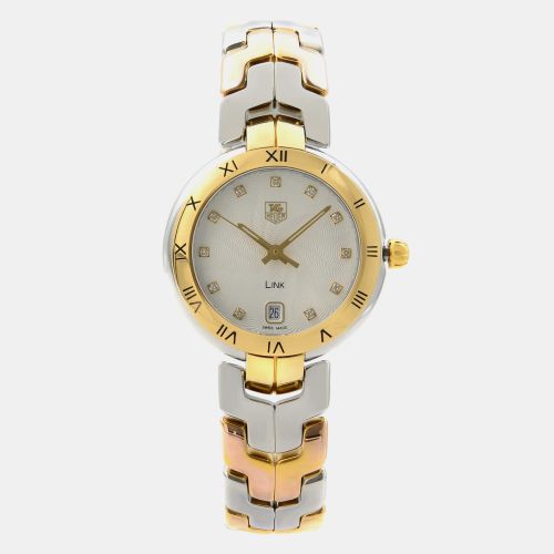 Link 18K Stainless Steel Dial Ladies Watch 34 mm - Tag Heuer - Modalova