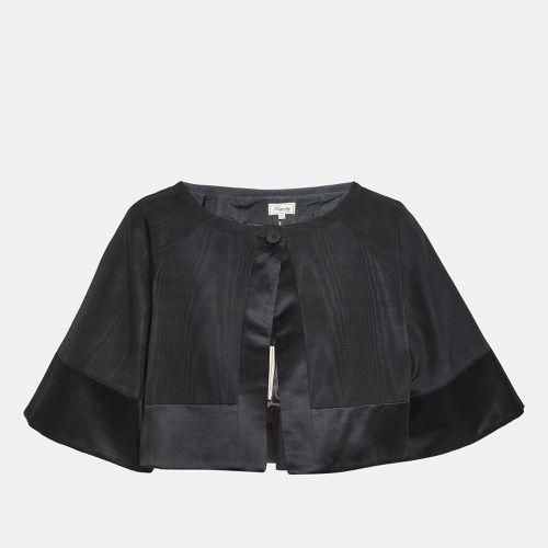 Temperly London Black Cotton-Blend Palais Cropped Jacket L - Temperley - Modalova