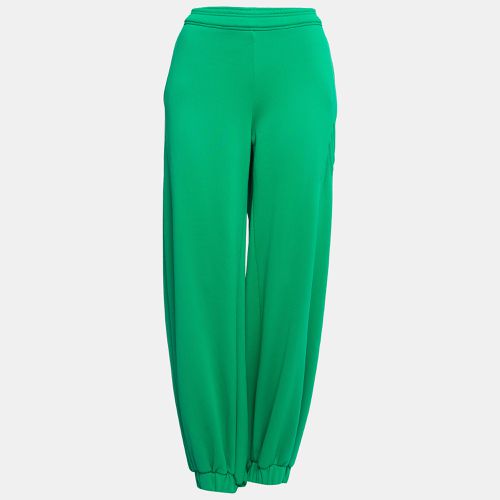 Logo Textured Knit Wide-Leg Sweatpants M - The Attico - Modalova