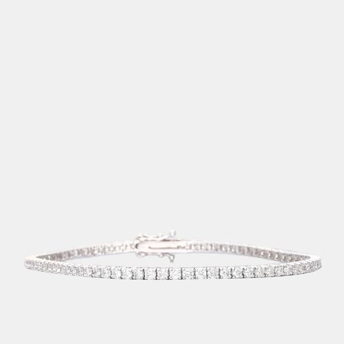 K White Gold Diamond 0.05 ct. (each) Tennis Bracelet - The Diamond Edit - Modalova